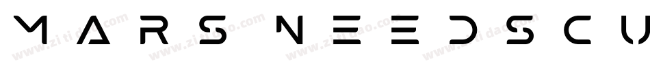 Mars NeedsCunnilingu字体转换